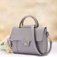 Silver Hand Bag